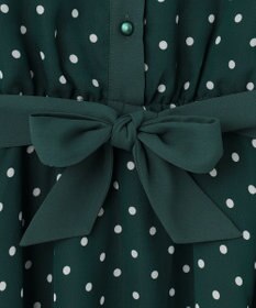 組曲 KIDS 【150-160cm】パリジェンヌドット ワンピース