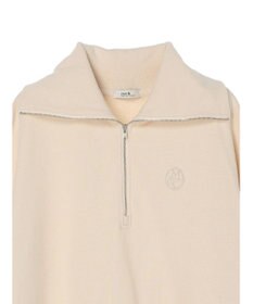 earth music&ecology ハーフＺＩＰスウェット