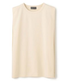 uncrave ダブルフェイスジャージー ノースリーブカットソー