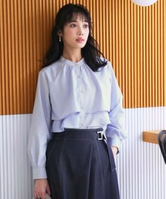 ANY SIS ラッフルレイヤード ブラウス