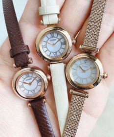 CITIZEN 【小さくて可愛い】18.4mmの小ぶりなラウンド形 電池交換のいらないエコ・ドライブ