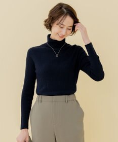 自由区 L 【WEB限定/セット着用可】セミウーステッド タートルネック