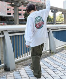 WEGO 【ユニセックス着用ITEM】サークルロゴBIG　T（LS）