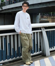 WEGO 【ユニセックス着用ITEM】サークルロゴBIG　T（LS）