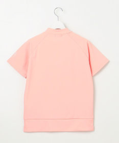 23区GOLF 【WOMEN】ロゴ 半袖モックネックシャツ