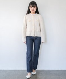 caqu FS regular straightⅡ 程よい太さの定番ストレートシルエット