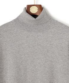 J.PRESS MEN 品よく暖かで首元からスマートに【ストレッチ / イージーケア】【FLEX YARN】タートルネック ニット