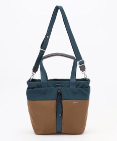 Y'SACCS ドローストリング コンビカラー2WAYトート