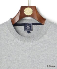J.PRESS MEN 【DISNEY COLLECTION】【UNISEX】ワンポイントロングスリーブ Tシャツ / ミッキーマウス