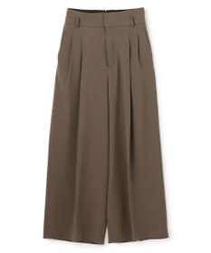 uncrave ドライタッチトロ ワイドトラウザー