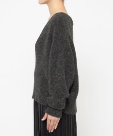 uncrave アルパカニット 深Vネック トップス（uncrave WHITE）