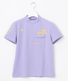 PW CIRCULUS 【WOMEN】【ストレッチ/UVケア】ポケット モックネック シャツ ゴルフウェア レディース