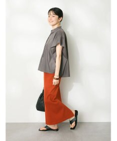 CRAFT STANDARD BOUTIQUE ステンサイドソリッドブラウス