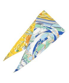 23区 manipuri コラージュブルーム/ダングルベルト ダイヤ シルク スカーフ