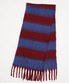 WEGO 【マフラー/ユニセックス着用】ワイドフリンジストール