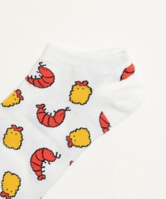 WEGO フードチェンジ総柄ショートソックス