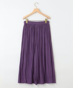 組曲 【秋色追加！大人気定番アイテム】ギャザーライトデシン パンツ