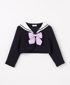 ANY KIDS 【2点セット】セーラージャケット+チェックワンピース