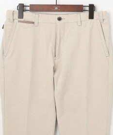 JOSEPH ABBOUD 【ウエストも伸びる！/2WAYストレッチ/暖かい/オーガニック】オーガニックコットン ウオーム パンツ