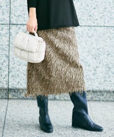 自由区 L 【カタログ掲載】フェザージャカード スカート