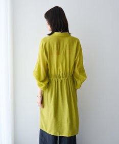 YECCA VECCA シアー2way袖バルーンチュニック