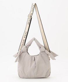 LA BAGAGERIE 【maison vert】 【撥水】リボンフワフワ２WAYトート