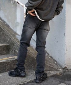 WEGO スリムフィットデニムパンツ