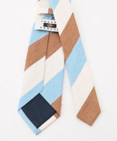 JOSEPH ABBOUD 【SETERIA BIANCH/日本製】トリプルカラーレジメンタル ネクタイ