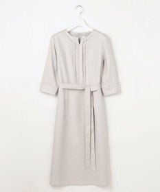 J.PRESS LADIES L OXIJEWEL ストレッチ ワンピース