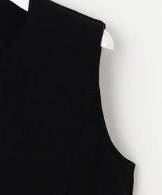 Feroux 【洗える】ペプラム ダンボールジレ