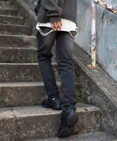 WEGO スリムフィットデニムパンツ