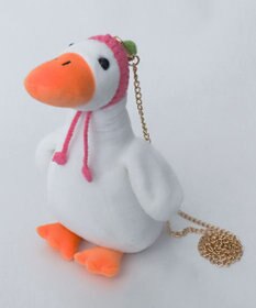 WEGO あひるぬいぐるみショルダーバッグ