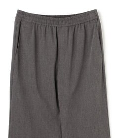 UNFILO 【セットアップ着用可/ウエストゴム】マイビューティ セミフレアパンツ