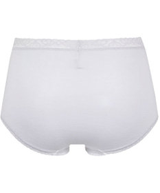 Wing ショーツ 綿混(身生地部) やさしい肌あたり 【デイリーフィット やわらかコットン】 はきこみ丈ふかめ EC3230 ウイング／ワコール