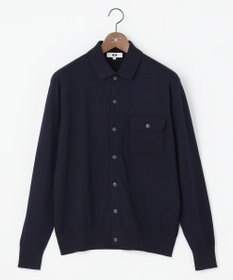 JOSEPH ABBOUD 【チクチクしない/イージーケア/3シーズン対応/サスティナブル】SNOWY  シャツカーディガン