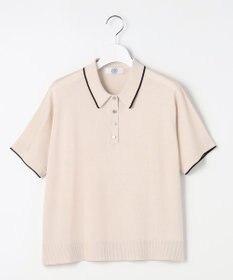J.PRESS LADIES L DRY COTTON ポロ ニット
