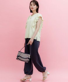 組曲 【WEB限定】フレンチテリー ワイドパンツ