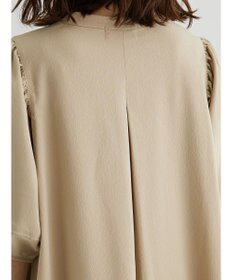 Green Parks ■ＥＳＣＡＲ　ランタンスリーブシャツワンピース