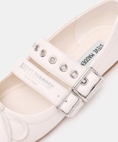 STEVE MADDEN CEARA バレエダブルストラップフラットシューズ