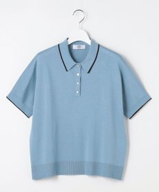 J.PRESS LADIES L DRY COTTON ポロ ニット