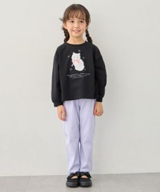 ANY KIDS 【洗濯機可能】ときめきストレッチ ネコパンツ