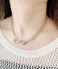 WEGO Lカラビナモチーフネックレス