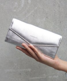 FOLNA RD ソフトレザー・ホイルレザー エンべロープ長財布