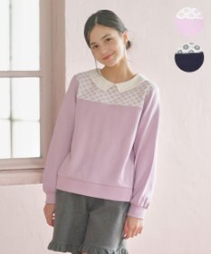 組曲 KIDS 【150-160㎝】レース トレーナー