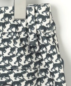 23区GOLF 【WOMEN】【ストレッチ】ハンタードッグ柄 スカート