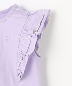 組曲 KIDS 【80-100㎝】 フルールフリルTシャツ