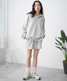 WEGO ハーフジップBIGスウェット