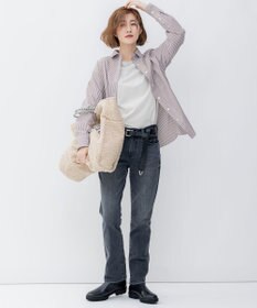 23区 L 【洗える】CANCLINI ベーシック シャツ