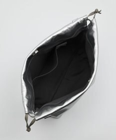 blancle メタリックレザー ドローストリング2wayバッグ