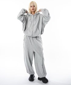 WEGO 【ユニセックス着用ITEM】バルーン3Dスウェットパンツ